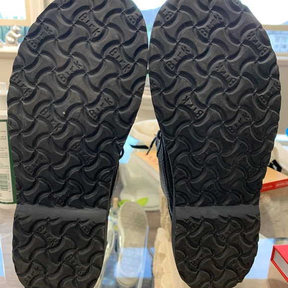 birkenstock black leather boots - Picture 5 of 6